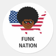 Funk Nation: The United States of Funk Sticker