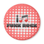 Funk Rock fan Refrigerator Magnets