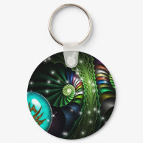 Funk Style Plastic Abstract Keychain by SlayerX Funk Style Plastic Abstract Keychain