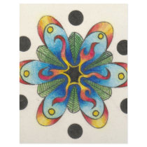 Funky Abstract Spotted Design letterhead