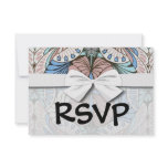 funky abstract swirl pattern announcement