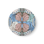 funky abstract swirl pattern magnets