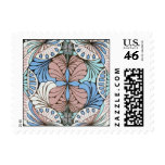 funky abstract swirl pattern stamps