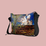 Funky Abstract Tree Rickshaw Messenger Bag messenger bags