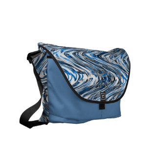 Funky Abstract WAVES Art Bag! #14 Commuter Bag