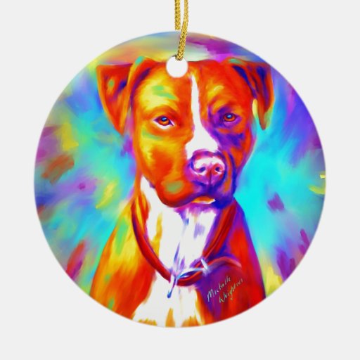 funky angel pitbull christmas ornament zazzle funky angel pitbull christmas ornament zazzle