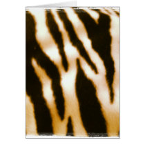 Funky animal print card for you to customise