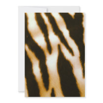 Funky animal print invitation for you to customise