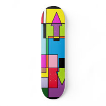 Funky Arrows Skate Board