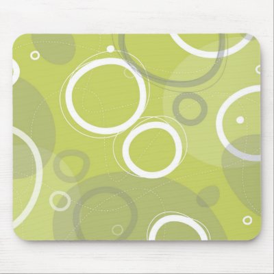 Funky Atomic Style Mousepad by billoneil