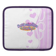 funky bachelorette wedding bridal shower party iPad sleeve