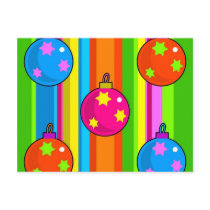 Funky Baubles postcards by prawny Funky Baubles postcards