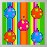 Funky Baubles Posters