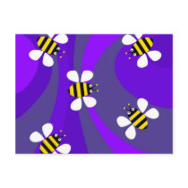 Funky Bees postcards
