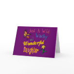 Funky Best Daughter Ever Gifts cards