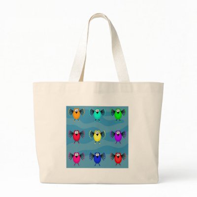 Funky Birds Bag by prawny