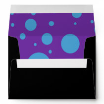 Funky Blue dot Envelopes envelopes