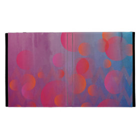 Funky Bold Fire and Ice Geometric Grunge Design iPad Cases