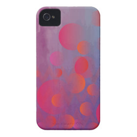Funky Bold Fire and Ice Geometric Grunge Design Case-Mate iPhone 4 Cases