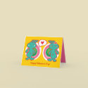 Funky Boy Loves Girl Cute Cartoon Valentine Card by fat_fa_tin Funky Boy Loves Girl Cute Cartoon Valentine Card