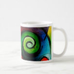 Funky Bright  Abstract Art Painting Mug