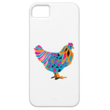 Funky Bright Chicken iPhone 5 Covers