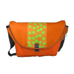 Funky Bright Orange and Green Multipurpose Bag Commuter Bags