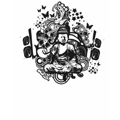 Funky Buddha T Shirt by UrbanSoulWarrior