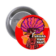 Funky Chicken (red) Buttons