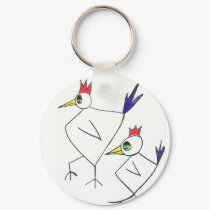 funky chooks Keychain