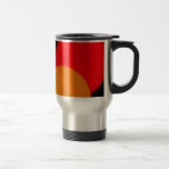 Funky Circles Travel Mug mugs