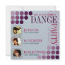 Funky Club DJ Dance Party w/ Photos Invitations
