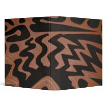 Funky Copper Avery Binder by Paper_Products Funky Copper Avery Binder