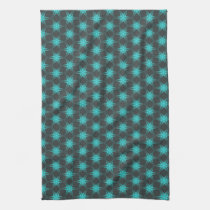 Funky Dark Star pattern kitchen tea towel american mojo kitchen towels