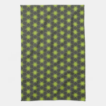 Funky Dark Star pattern kitchen tea towel american mojo kitchen towels