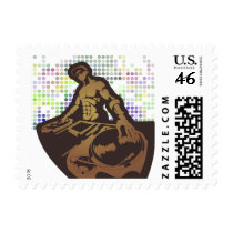 funky deejay vector design stamp