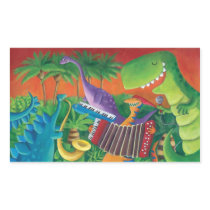 artsprojekt, dino, dinosaur, t-rex, funky dino, musical dino, funky dinosaurs, musical dinosaurs, funky dinosaur, musial dinosaur, dinosaur band, music, jazz, funk, rock, Sticker with custom graphic design