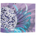 funky disco ball vector art 3 ring binders