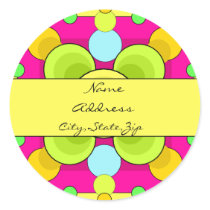 Puntos Funky - Dirección Etiqueta pegatinas by kool27 Puntos Funky - Dirección Etiqueta pegatinas