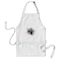 funky drummer vector design apron