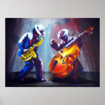 Funky Duel Print
