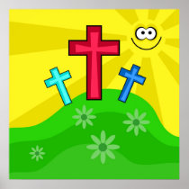 Funky Easter Posters