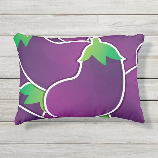 giant eggplant pillow