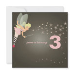 Funky fairy with starry night invites
