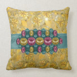 Funky Faux Sequin Rhinestone Mojo Pillow