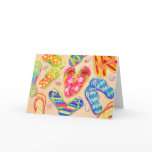 Funky Flip Flops Card