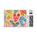 Funky Flip Flops postage