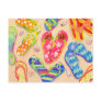 Funky Flip Flops Post Cards