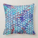 Funky Floral Decorative Pillow