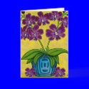Funky Floral Greeting Cards